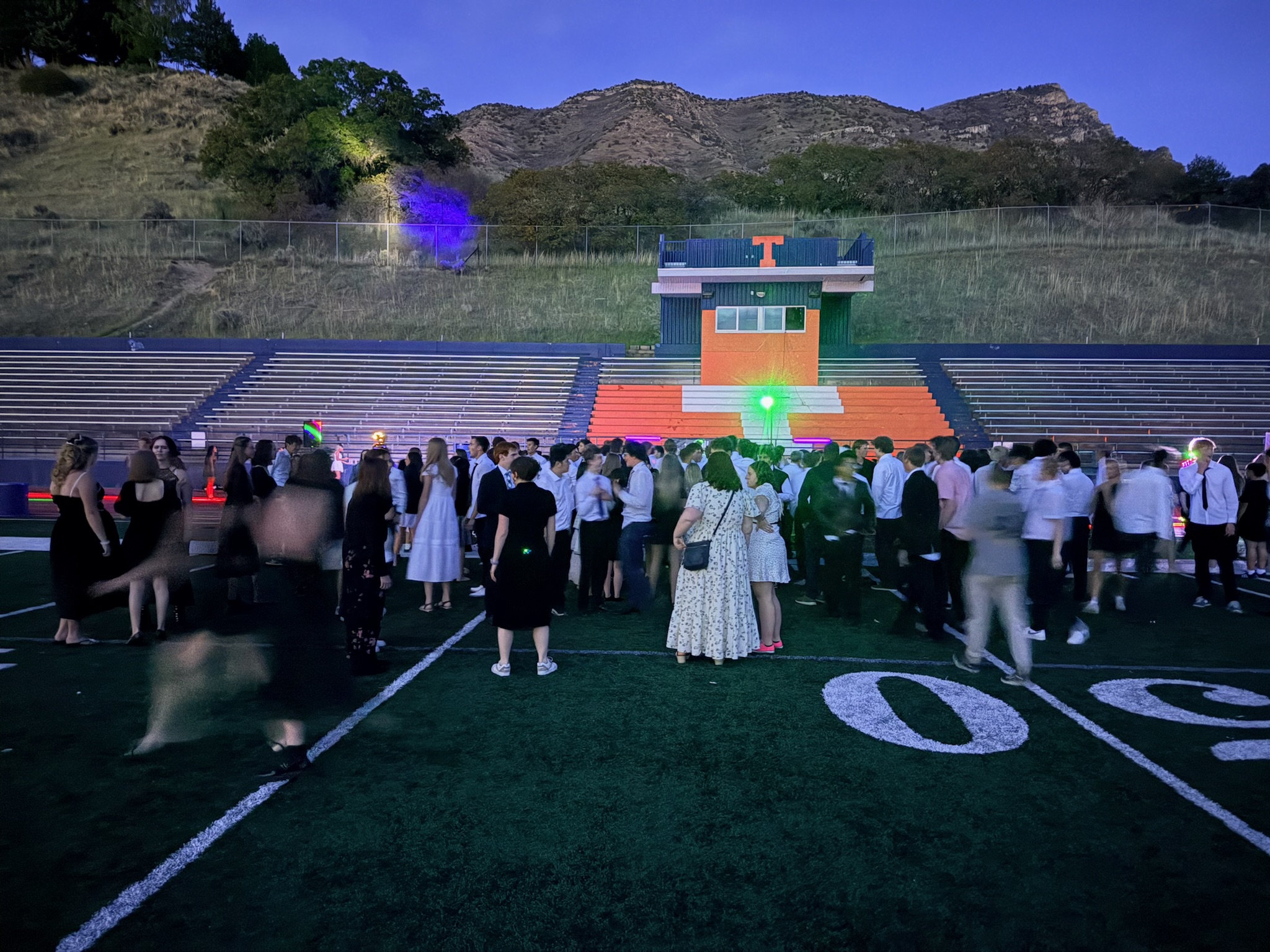 Timpview party lighting